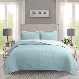 Cubrecama Crinkle Sherpa Liso