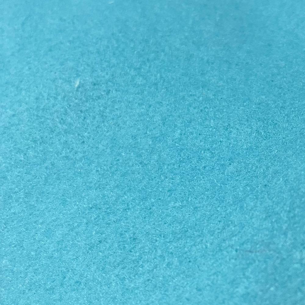 Tela para confecciones Polar Liso Color Turquesa