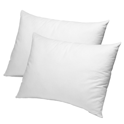 Set 2 Almohadas Blancas Chantilly 40cm x 65cm - blanco