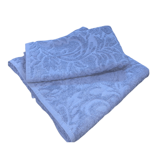 Set 2 Toallas Jacquard 500g Weave Azul