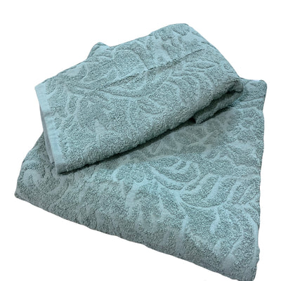 Set 2 Toallas Jacquard 500g Weave Verde - verde