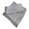 Set 2 Toallas Two Tone 500g Gris Acero