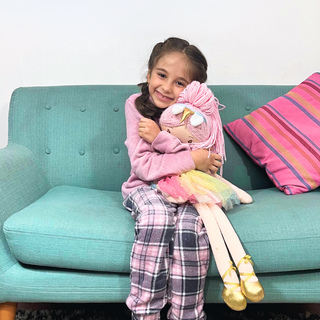 Pijama Niña Cuadrille T6 Rosado