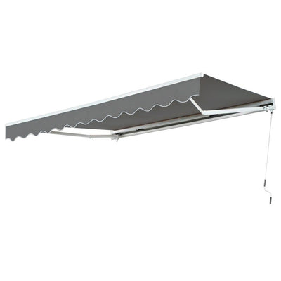 Toldo Proyectable Aluminio 2 x 1,5 Mts Gris Perla - gris