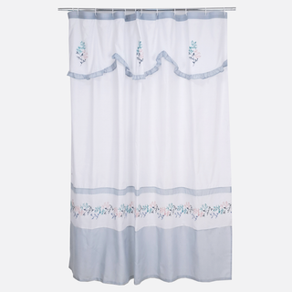 Set 4 piezas Textil De Baño Microfibra Bordado Summer