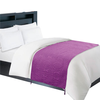 Piecera Microfibra Ultra 100x200cm - Morado - morado