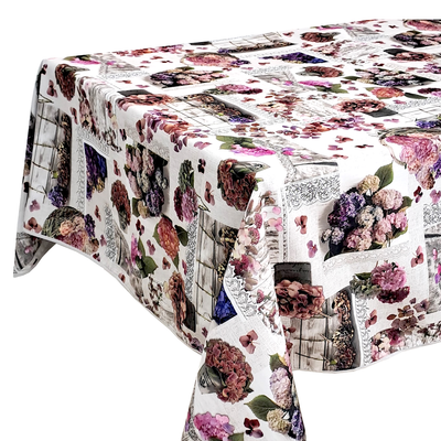 Mantel Bistrech Estampado Rectangular Hac2499 150x230cm - multicolor