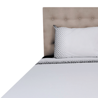 Sábanas 144h Estampadas Rombos Negros 2 Plazas