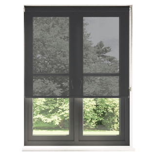 Cortina Roller Screen 120x165 Cm - Gris Plata