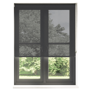Cortina Roller Screen 150X240 Cm - Gris Plata
