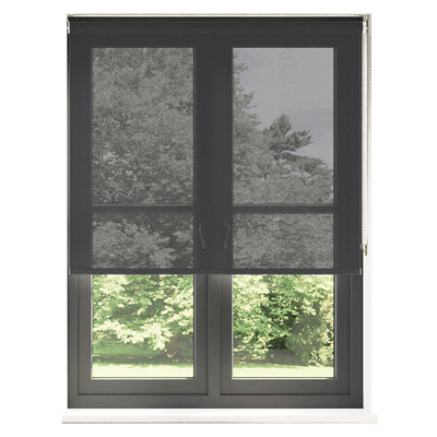 Cortina Roller Screen 150X240 Cm - Gris Plata - gris