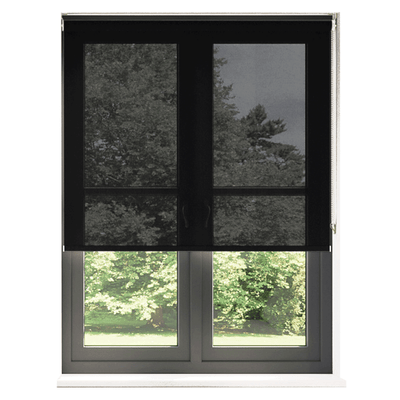 Cortina Roller Screen 180x240 Cm - Negro - negro