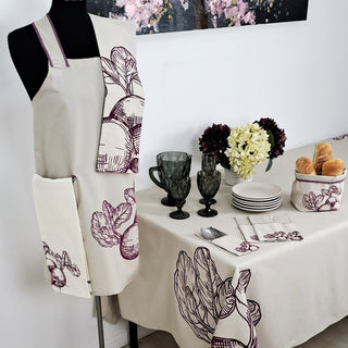 Mantel Betarraga Estampado 160x250cm Beige