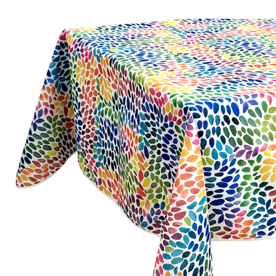 Mantel Bistrech Estampado Rectangular Hac2586 150x230cm - multicolor