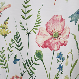 Cortina de Baño Estampada C/Forro Diseño Spring 180X180Cm