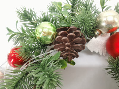 Adorno Corona de 25Cm - multicolor