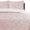 Cubrecama Jacquard Bordado 1.5 Plazas Rosado