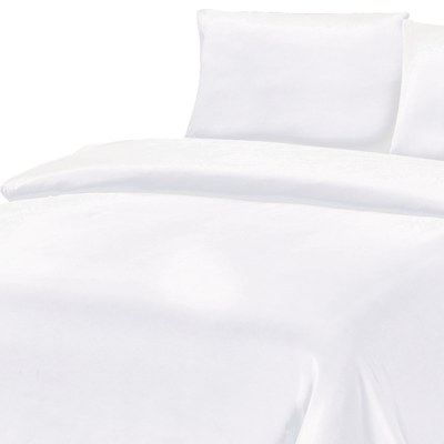 Sabanas Microfibra Liso 2 Plazas Blanco - blanco