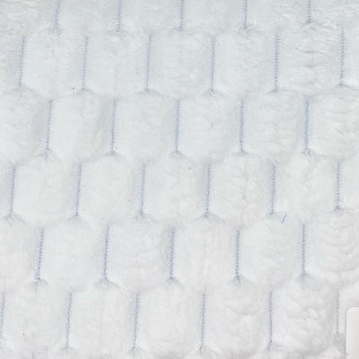 Tela para confecciones POLAR JACQUARD 160CM Color Crema - crema