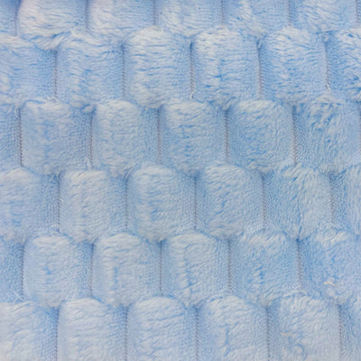 Tela para confecciones POLAR JACQUARD 160CM Color Celeste - celeste