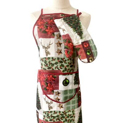 NH SET DELANTAL Y GUANTE HAD433 - multicolor