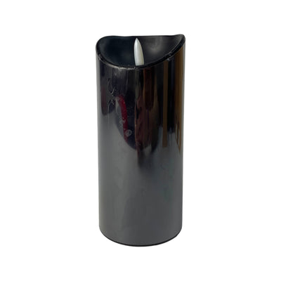 Vela Led Con Carga Usb 8 X 18 Cm Negro - multicolor