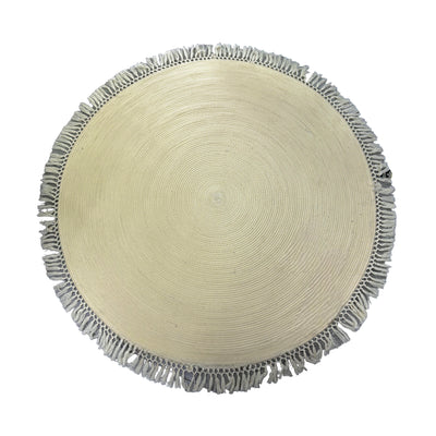 Alfombra de yute 150 cm - beige