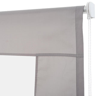 Cierre de terraza PVC 220 x 250 cm gris perla