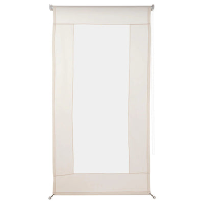 Cierre de terraza PVC 220 x 250 cm ivory - beige
