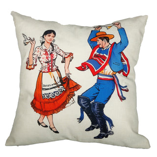Funda Cojin Chile Cueca 45X45Cm Ycc-05A