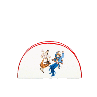Porta Servilleta Chile Cueca 13,5X5,2X7,5Cm Ynp-05