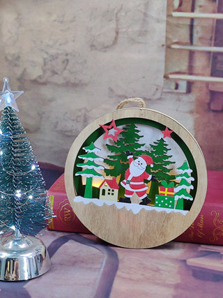 Deco Arbol Esfera Sta C/Luz 15X2Cm 100