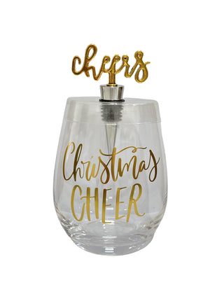 Vaso Vino C/Tapon Cheers