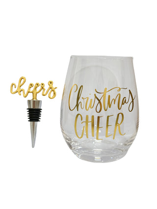 Vaso Vino C/Tapon Cheers