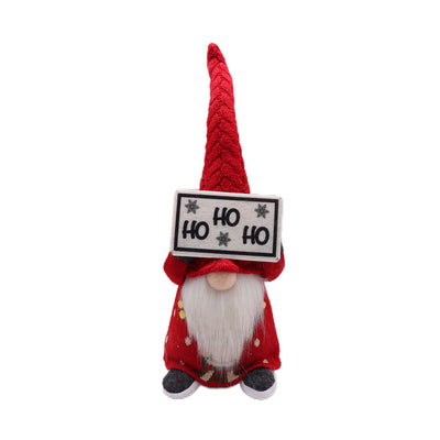 Gnomo Ho Ho Ho 11X10X32Cm Dsn18 - multicolor