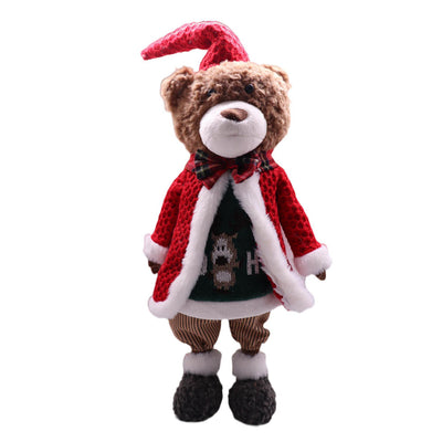 Osito De Pie Gorro 25X16X70Cm Dsn20 - multicolor