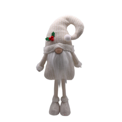 Gnomo De Pie Vest Blanca 19X10X41Cm Dsn24 - multicolor