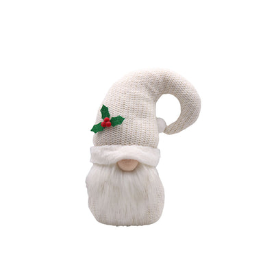 Gnomo Gorro Blanco 18X13X30Cm Dsn25 - multicolor