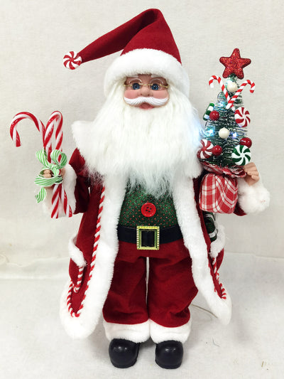 Santa Mov C/Musica Arbolito 43Cm 034 - multicolor