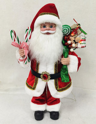 Santa Musica Y Movimiento Baston Caramelo 43Cm 044