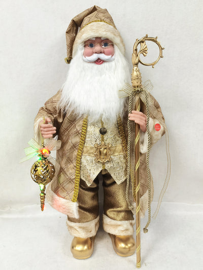 Santa Musica Y Movimiento Cetro C/Ornatos 60Cm 066 - multicolor