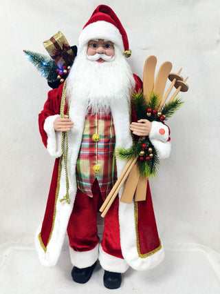 Santa Musica Y Movimiento Skies Regalos 80Cm 028