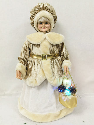 Sra Santa Musica Y Movimiento Saco Dorado 60Cm 116