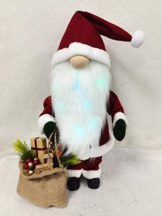 Santa Musica Y Movimiento Gnomo Saco 43Cm 164
