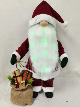 Santa Musica Y Movimiento Gnomo Saco 60Cm 166