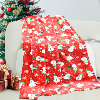 SET MANTA Y GORRO CHRISTMAS