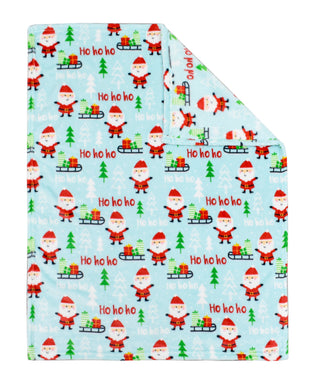 SET MANTA Y GORRO HO HO HO GE012 # 268