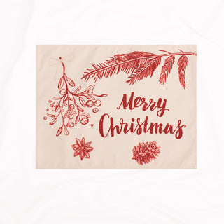 Individual Esta Merry Christmas 33X44Cm