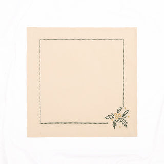 Servilleta Esta Muerdago Crudo 43X43Cm