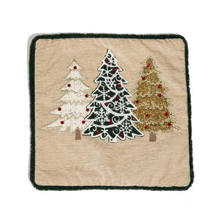 Funda Cojin 3 Arbolitos 40X40Cm